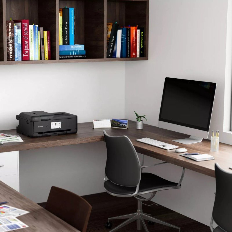 Canon imprimante PIXMA TS9550a, noir photo jet d'encre couleur multifonction A3 sans fil.