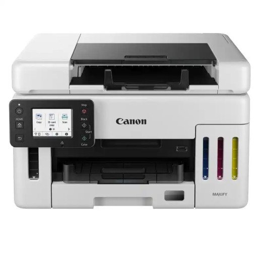 Canon imprimante MAXIFY GX6550  jet d'encre MegaTank 3-en-1 rechargeable rapide et fiable.