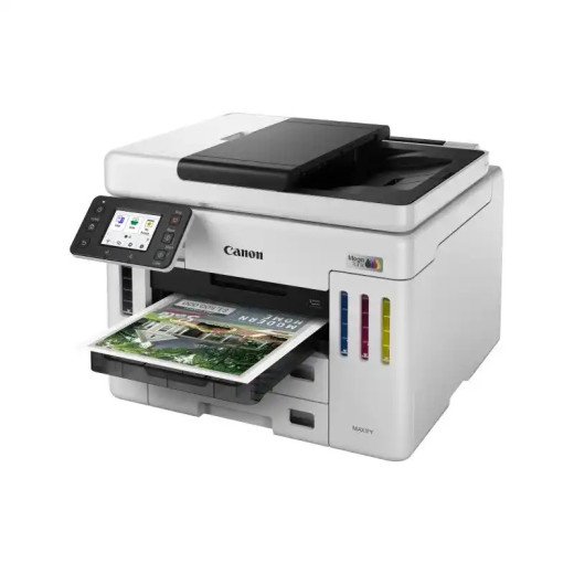 Canon imprimante MAXIFY GX7150  jet d'encre MegaTank multifonction rapide et fiable.