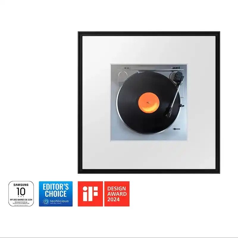 Samsung Enceinte Music Frame connectée innovante combine design de cadre  HW-LS60DXE 120W 2024