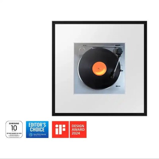 Samsung Enceinte Music Frame connectée innovante combine design de cadre  HW-LS60DXE 120W 2024