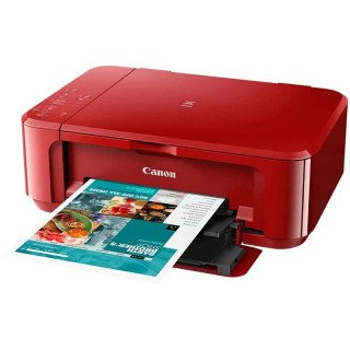 Canon Imprimante MG3650S, Rouge  jet d'encre multifonction, rapide.