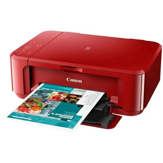 Canon imprimante MG3650S, Rouge  jet d'encre multifonction, rapide et authentique.