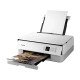 Canon imprimante PIXMA TS5351i, blanc photo jet d'encre couleur haute qualité.