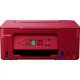 Canon imprimante PIXMA G3572, Rouge  MegaTank 3-en-1 rechargeable, bon rendement.