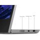 Lenovo Écran  L15 Full HD (1 920 x 1 080) Mobile 15,6 pouces - IPS - Fréquence: 60 Hz - Réponse: 6ms - 2 x USB 2.0 Type-C