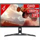 Lenovo Écran Legion R27qe 2K Quad HD Gaming 27 pouces - IPS - Réponse: 4ms - 180 Hz - 2x HDMI® 2.1 TMDS, 1x DP 1.4
