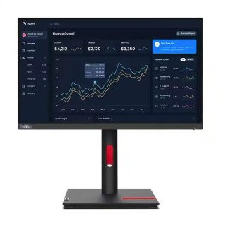 Lenovo Écran 21,5 pouces Full HD - IPS - ThinkVision T22i-30 _ Fréq : 60 Hz - Réponse: 4ms - VGA + HDMI 1.4 + DP 1.2, USB Hub