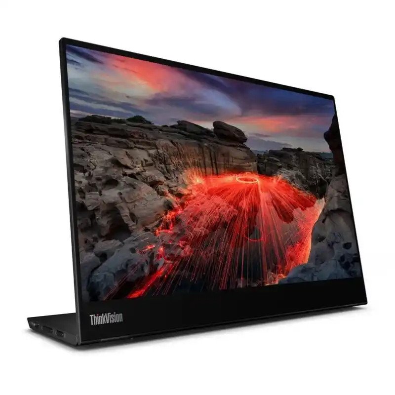 Lenovo ThinkVision M14t Gen 2 Écran tactile mobile 14 pouces 2.2K - IPS - Fréquence: 60 Hz - Réponse: 6ms - 2x USB-C®, DP 1.2