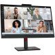 Lenovo ThinkVision T27hv-30 Écran 27" QHD - IPS - 60 Hz - 4ms - HDMI 2.1 + DP 1.4 + DP + USB 3.2 Type-C, Ethernet, hub USB