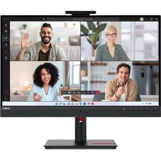Lenovo Écran 27" QHD ThinkVision T27-40 - IPS - 60 Hz - 4ms - HDMI 2.1 + DP 1.4 + DP + USB 3.2 Type-C, Ethernet, hub USB