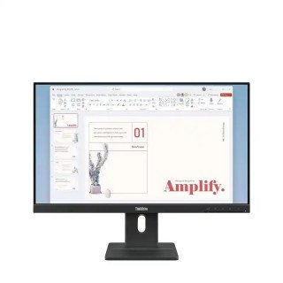 Lenovo Écran 23,8 pouces Full HD ThinkVision E24-40 - IPS - 100 Hz - HDMI 1.4 + DP 1.2 + VGA + haut-parleurs intégrés (2 x 2W)