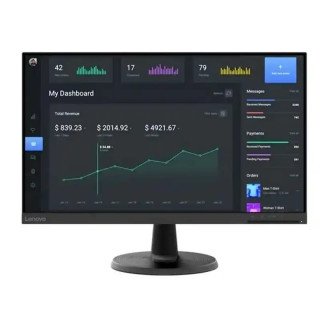Lenovo  Écran 23,8 pouces - ThinkVision C24-40- VA - Fréquence : 75 Hz - 4ms - 1 VGA , 1 x HDMI 1.4 , 1 sortie audio (3,5 mm)