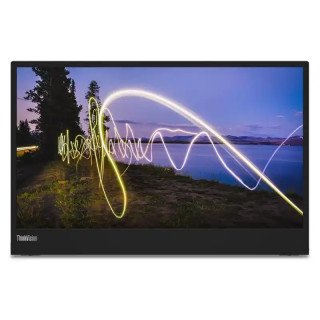 Lenovo Écran mobile Full HD 15,6 pouces - ThinkVision M15 - IPS - 60 Hz - 6ms - 2 x USB Type-C (All Digitals with HDCP)