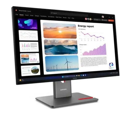 Lenovo Écran 23,8" QHD - ThinkVision P24Q-40 _ 1 x HDMI 2.1 , 1 x DP 1.4 , 1 x sortie DP 1.4 , 1 x USB-B , 3 x USB-A , 1 x USB-C