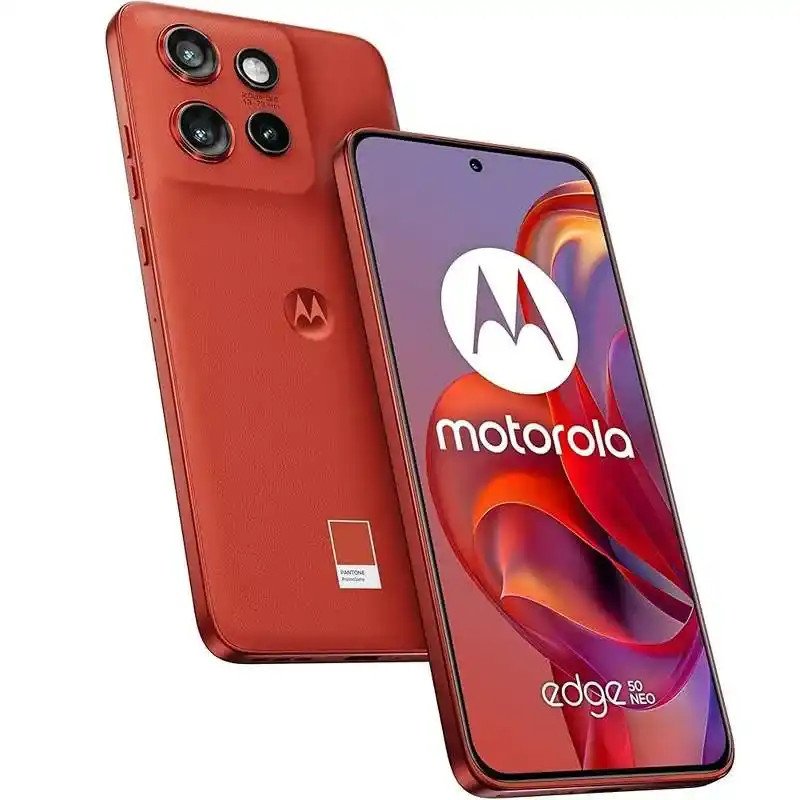 Motorola edge 50 neo - 6,4" Super HD - MediaTek Dimensity - 12 Go RAM - 512 Go Stockage - Double SIM - PANTONE Poinciana