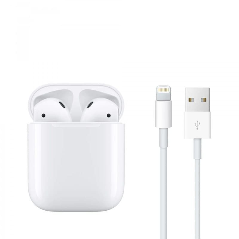 Apple AirPods 2ème génération - Appels / Musique - 24 heures - Blanc