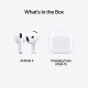 Apple AirPods 4ème génération - Appels / Musique - 30 heures - Blanc