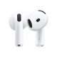 Apple AirPods 4 - réduction de bruit - Appels / Musique - 30 heures - 4,3g - Blanc