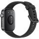 Huawei Watch Fit 3 Montre intelligente AMOLED noire avec bracelet en fluoroélastomère noir