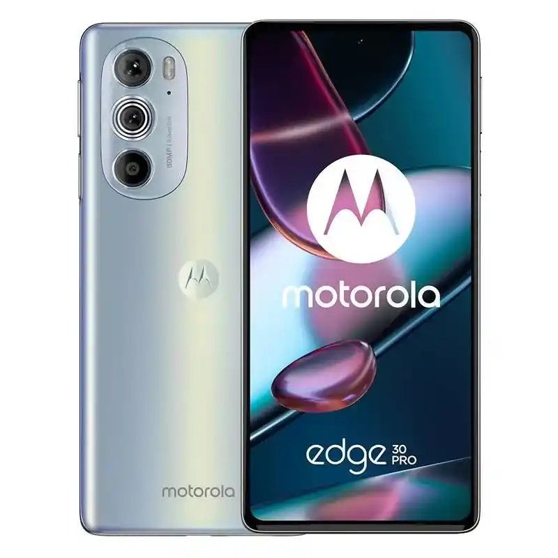 Motorola edge 30 pro - 6,67" FHD+ - Qualcomm® Snapdragon™ 8 - 12 Go LPDDR5 - 256 Go Stockage - Stardust White (Dual Sim)