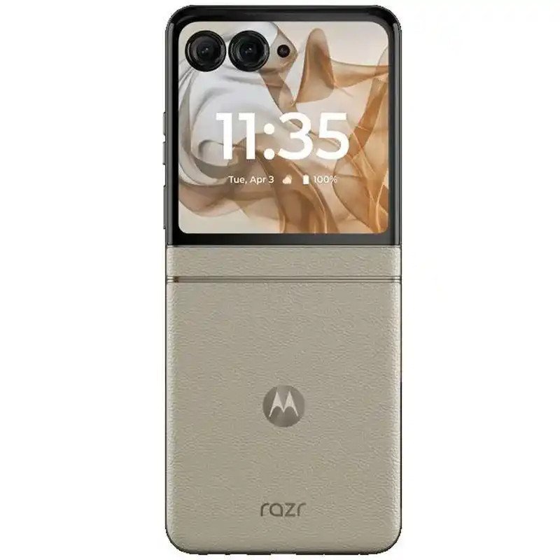 Motorola razr 50 - 6,9" FHD+ - MediaTek Dimensity - 8 Go LPDDR4X - 256 Go Stockage - Android 14 - Beach Sand