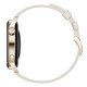 Huawei Watch GT 3 Smartwatch 42mm Elegant Edition Or avec Bracelet En Cuir  7 jours Blanc