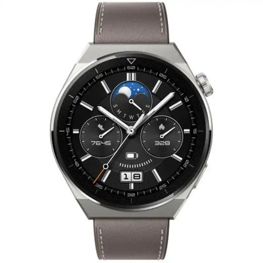 Huawei Watch GT 3 Pro SmartWatch plus de 100 modes sportifs AMOLED 46mm   54 g Titane