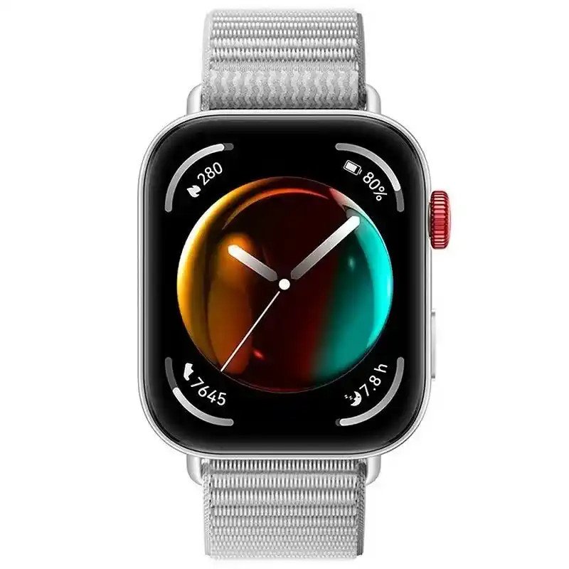 Huawei Watch Fit 3 Montre intelligente AMOLED grise  bracelet  nylon  43,2 x 36,3 x 9,9 mm gris