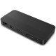 Lenovo USB-C Station d’accueil de voyage pour deux écrans - 1 x HDMI 2.1, 1 x DP 1.4  1 x USB-A, 2 x USB-C  1x Gigabit Ethernet