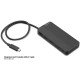 Lenovo USB-C Station d’accueil de voyage pour deux écrans - 1 x HDMI 2.1, 1 x DP 1.4  1 x USB-A, 2 x USB-C  1x Gigabit Ethernet