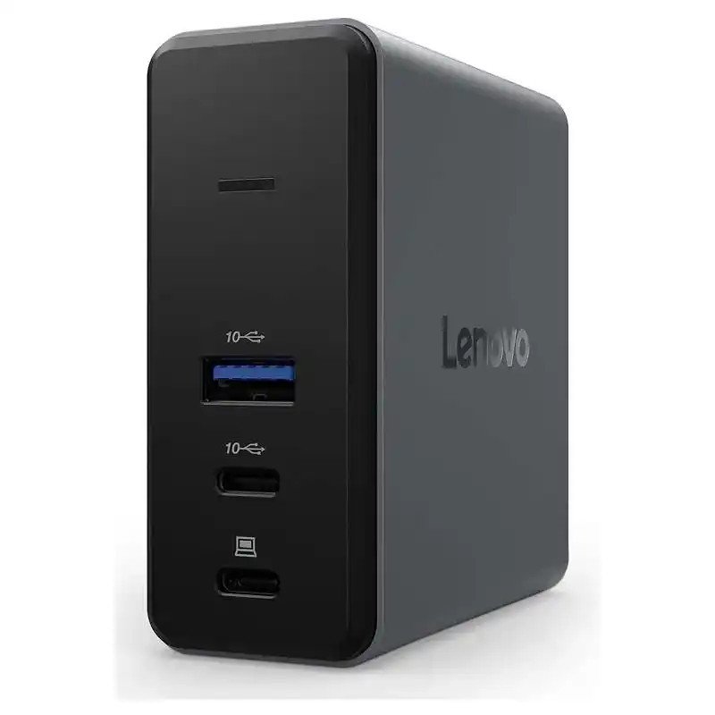 Lenovo X9 Station d’accueil GaN de recharge - PCC à 90 % - 1x HDMI (4K à 60 Hz) - Lecteur de carte TF - Module 65W intégré