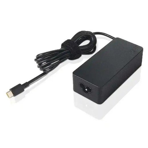 Lenovo (CE) Adaptateur c.a. USB-C 65 W - 100-240 V ~ 1,5 A 50-60 Hz - Compatibilité: ThinkPad, ThinkBook, IdeaPad et Yoga