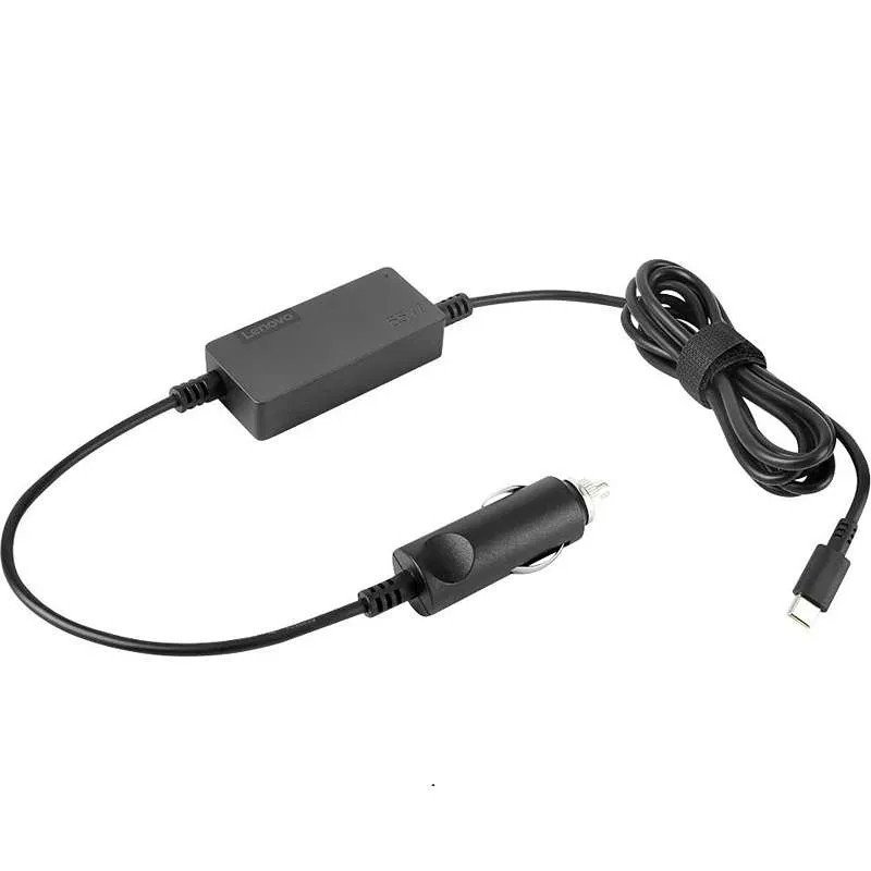 Lenovo Adaptateur secteur USB-C 65 W pour voyage - charge rapide - Pour Lenovo ThinkPad, Yoga et Chromebook
