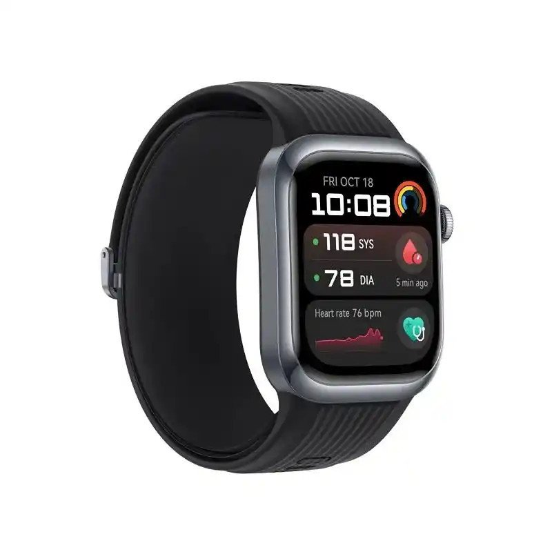 Huawei Watch D2 AMOLED 1.82 Noir Smartwatch bracelet fluoroélastomère, batterie 524mAh