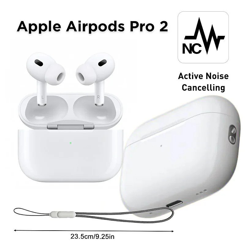 Apple AirPods Pro 2 -  Boîtier charge MagSafe (USB‑C) - Appels / Musique