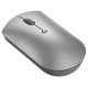 Lenovo 600 Souris silencieuse - Bluetooth 5.0 - Capteur optique bleu - Jusqu’à 12 mois (selon l’utilisation) - Gris acier