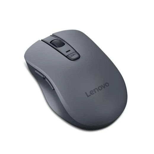Lenovo WL310 Souris silencieuse Bluetooth 5.0 - Ergonomic - Jusqu’à 3 mois - 6 boutons - Optique rouge - Windows 10, 11