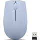 Lenovo 300 Souris sans fil compacte - jusqu’à 12 mois d’utilisation - sans fil via Nano-USB 2,4 GHz - 1 000 PPP - Bleu Givré