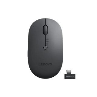 Lenovo (édition X9) Souris sans fil multi-appareils - 2,4 GHz et Bluetooth 5.0 - Jusqu’à 3 mois d’autonomie - Gris tonnerre