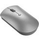 Lenovo 6050 Souris Pro Plus multi-mode - jusqu’à 3 appareils - USB 2,4 GHz, Bluetooth® 5.3 - Jusqu’à 36 mois - Gris lune