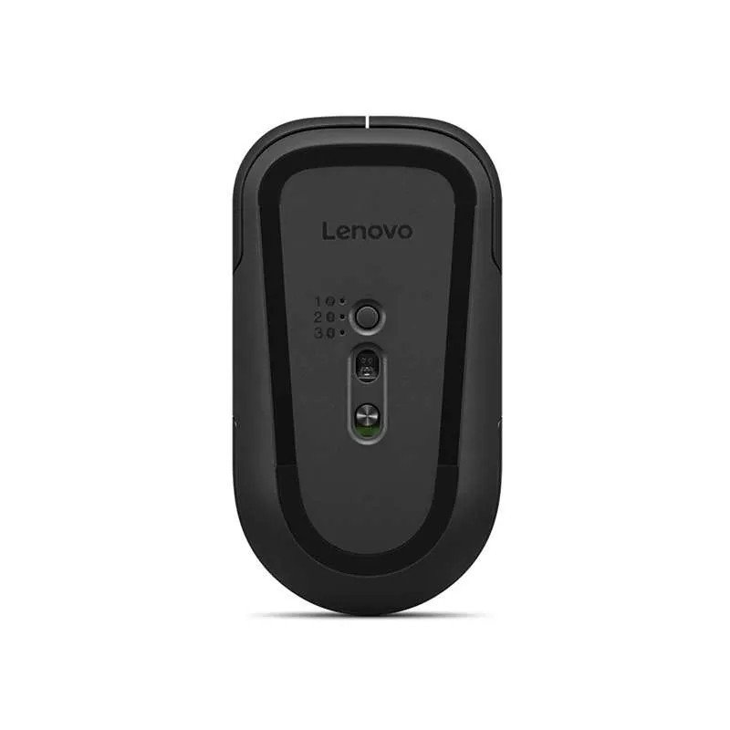 Lenovo 6050 Souris Pro Plus multi-mode - jusqu’à 3 appareils - USB 2,4 GHz, Bluetooth® 5.3 - Jusqu’à 36 mois - Noir éclipse
