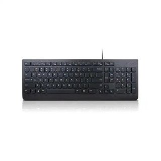 Lenovo Clavier Essential Copilot+ - Câblé via USB-A - Windows 10, Windows 11 - Jusqu’à 10 millions de clics - AZERTY - Français