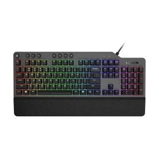 Lenovo Legion K500 RGB Clavier mécanique pour jeu - Filaire via USB 2.0 - Windows 10, Windows 11 - AZERTY - Français