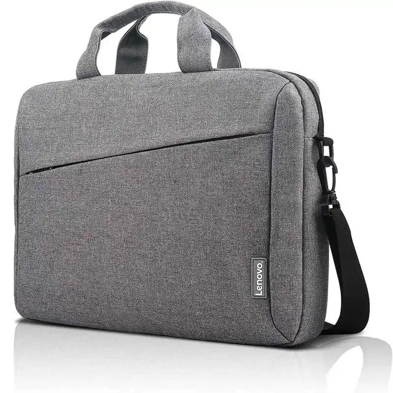 Lenovo Sacoche T110 16'' - Design informel et stylé - Tissu de qualité, résistant et imperméable - Polyester - Gris