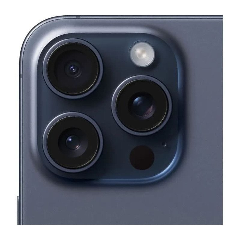 Apple iPhone 15 Pro Max - 256Go - 6,7'' - Poids 221g - Titane Bleu - Garantie 1an