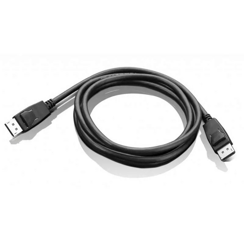 Lenovo Câble DisplayPort vers DisplayPort - jusqu'à de 21,6 Gbit/s - prend en charge la 4K sur jusqu'à 2 écrans