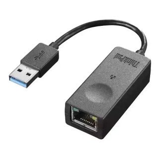 Lenovo Adaptateur USB 3.0 vers Ethernet pour ThinkPad - Connecteur RJ45 pleine taille activité et état de la liaison