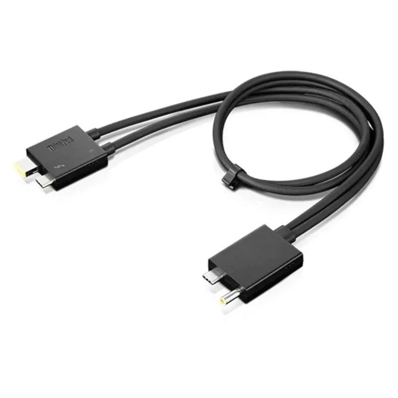 Lenovo Câble dédoubleur station d’accueil pour station de travail ThinkPad Thunderbolt 4, 0,7 m - Système indépendant