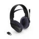 Lenovo Legion H410 Casque de jeu sans fil - Bluetooth et 2,4 GHz - jusqu’à 52h - Windows 10, 11 -Noir + violet